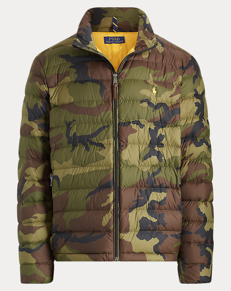 Camo Packable Down Jacket Big & Tall 1
