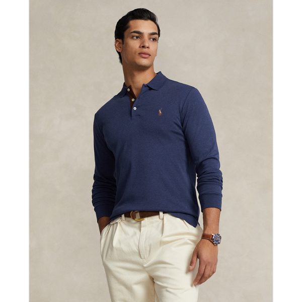 Polo ajusté en coton doux