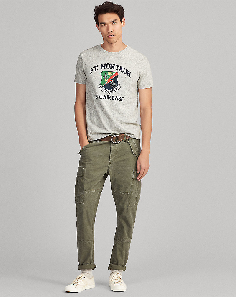 Camiseta de algodón Custom Slim Fit Polo Ralph Lauren 1