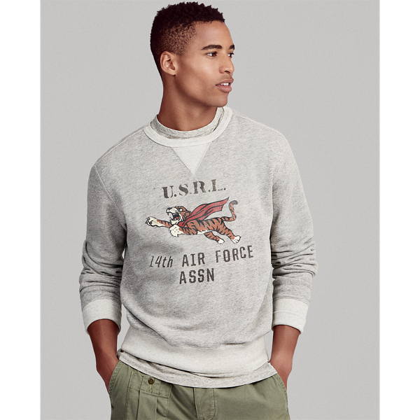 Cotton-Blend-Fleece Sweatshirt Polo Ralph Lauren 1