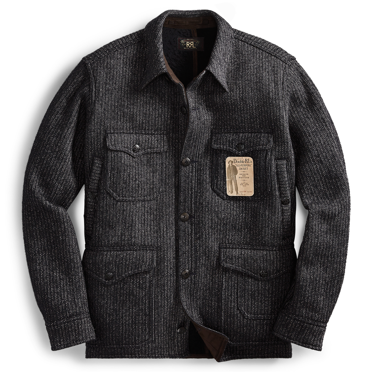 Wool-Cotton Shirt Jacket