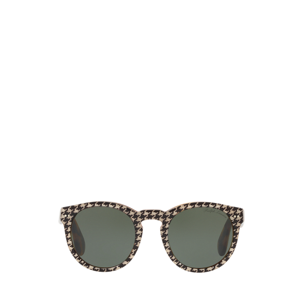 Houndstooth Panthos Sunglasses Ralph Lauren Collection 1