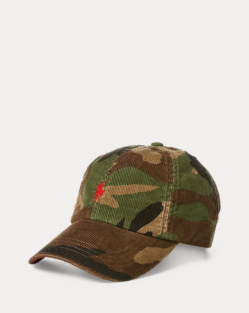 Camouflage-Kappe aus Kordsamt Polo Ralph Lauren 1