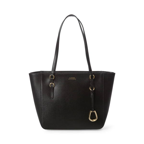 Leather Oxford Tote for Women Ralph Lauren BE