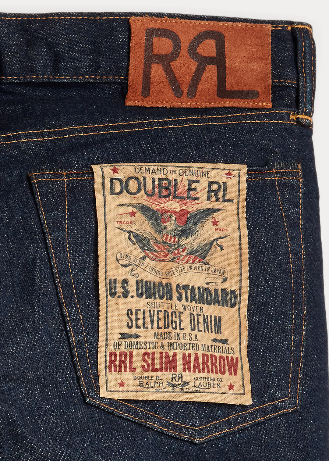 RRL Slim Narrow Selvedge Jean 8