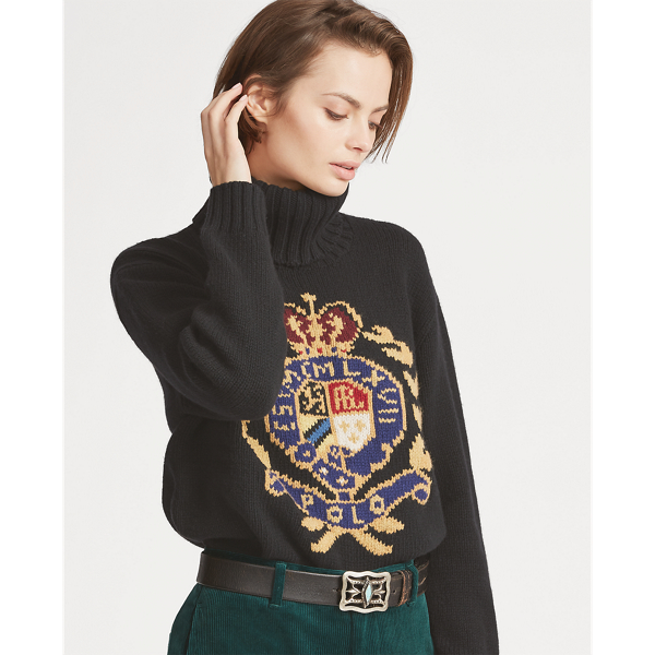 Crest Wool Turtleneck Polo Ralph Lauren 1