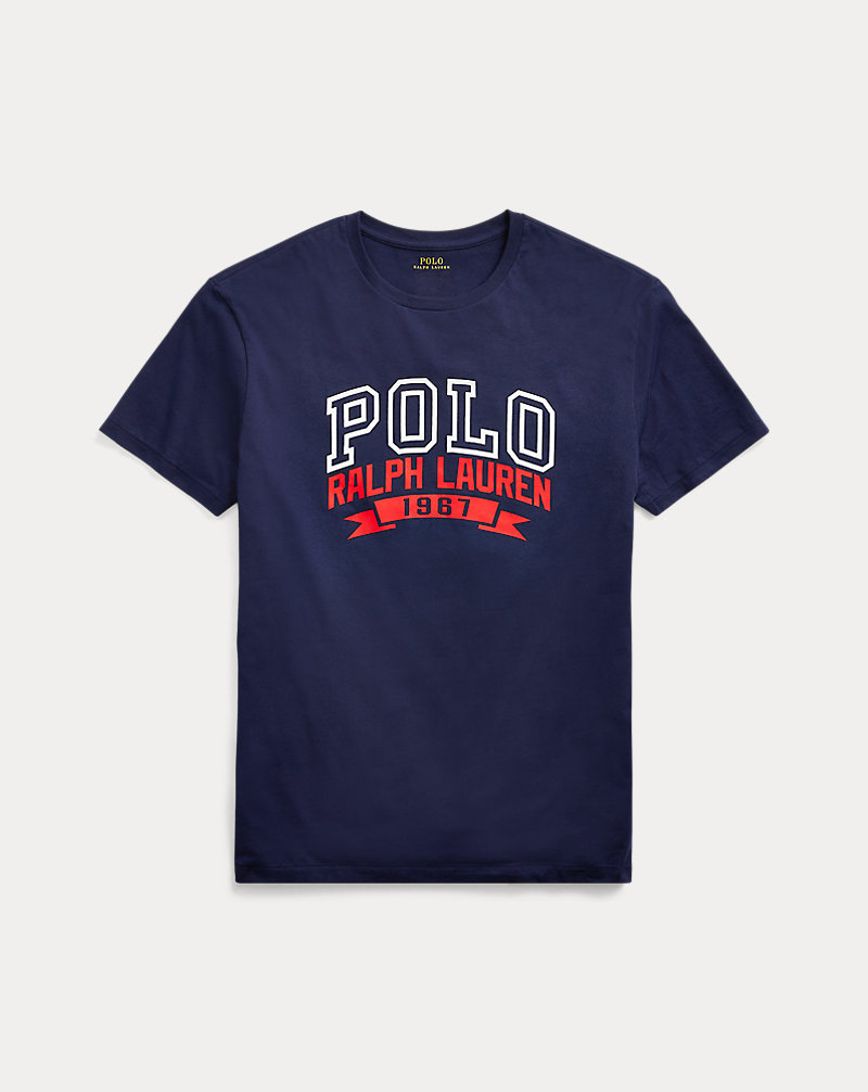 Custom-Slim-Fit Baumwoll-T-Shirt Polo Ralph Lauren 1