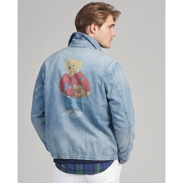 Polo Bear Denim Windbreaker Polo Ralph Lauren 1