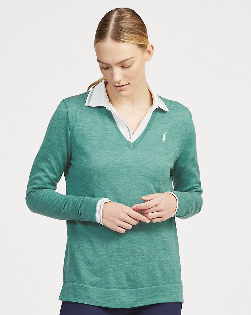 Wool V-Neck Sweater Ralph Lauren Golf 1