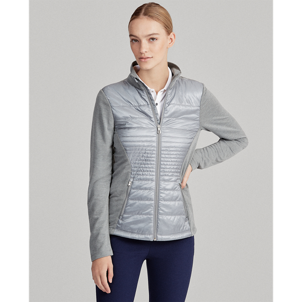 Quilted Wool Zip Jacket RLX Golf 1