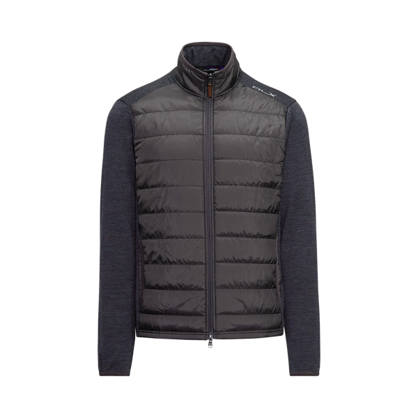 Wolljacke mit Stretch und Einsatz RLX Golf 1