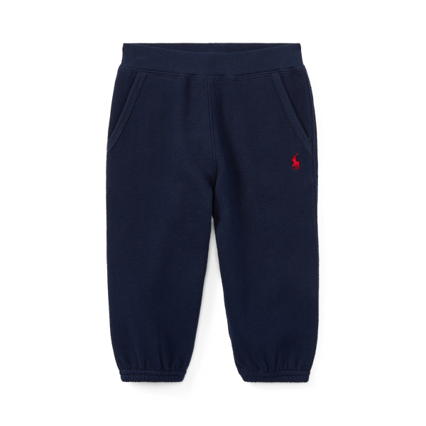 Cotton-Blend-Fleece Trouser