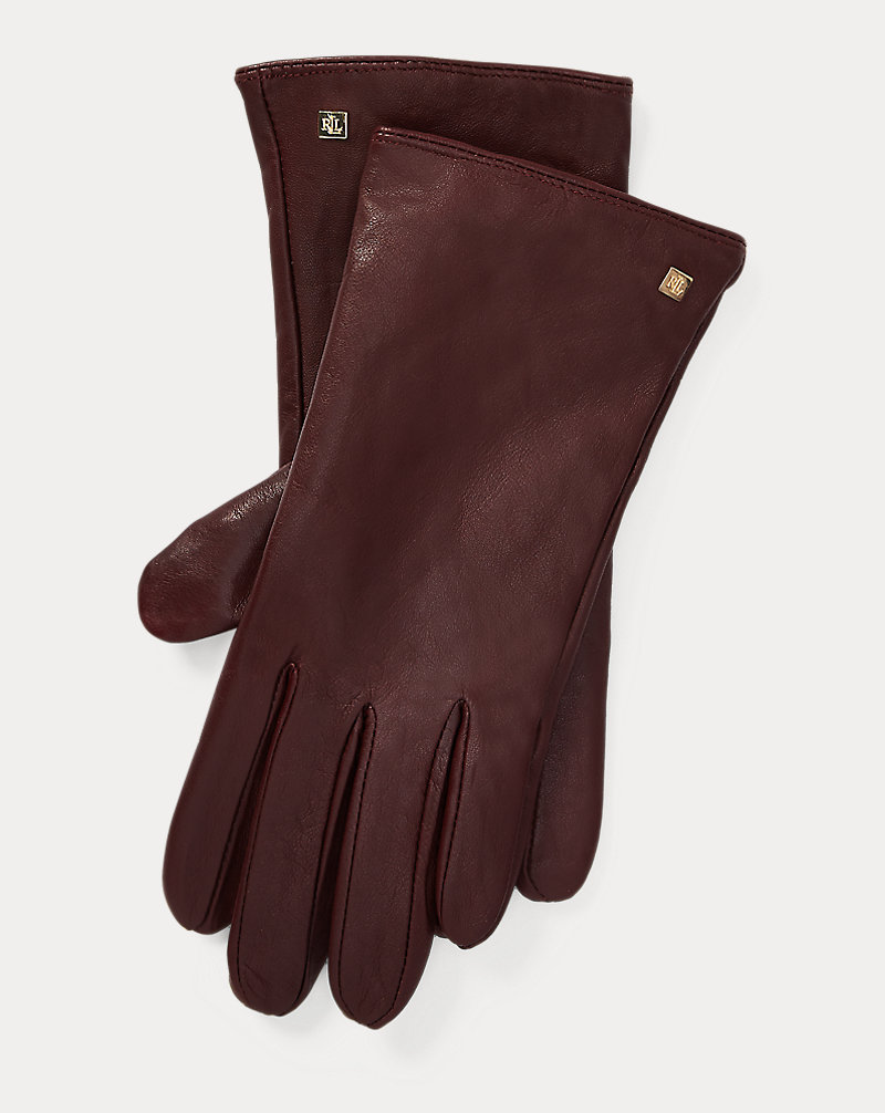 Leather Tech Gloves Lauren 1
