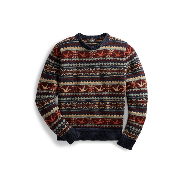 Fair Isle Wool Blend Sweater