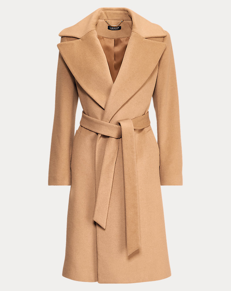 Wool-Cashmere Belted Coat Lauren 1