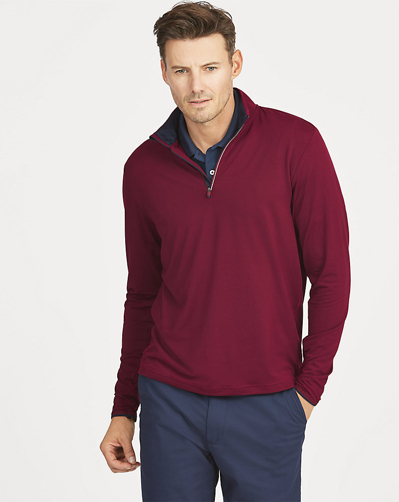 Stretch Jersey Pullover Polo Golf 1