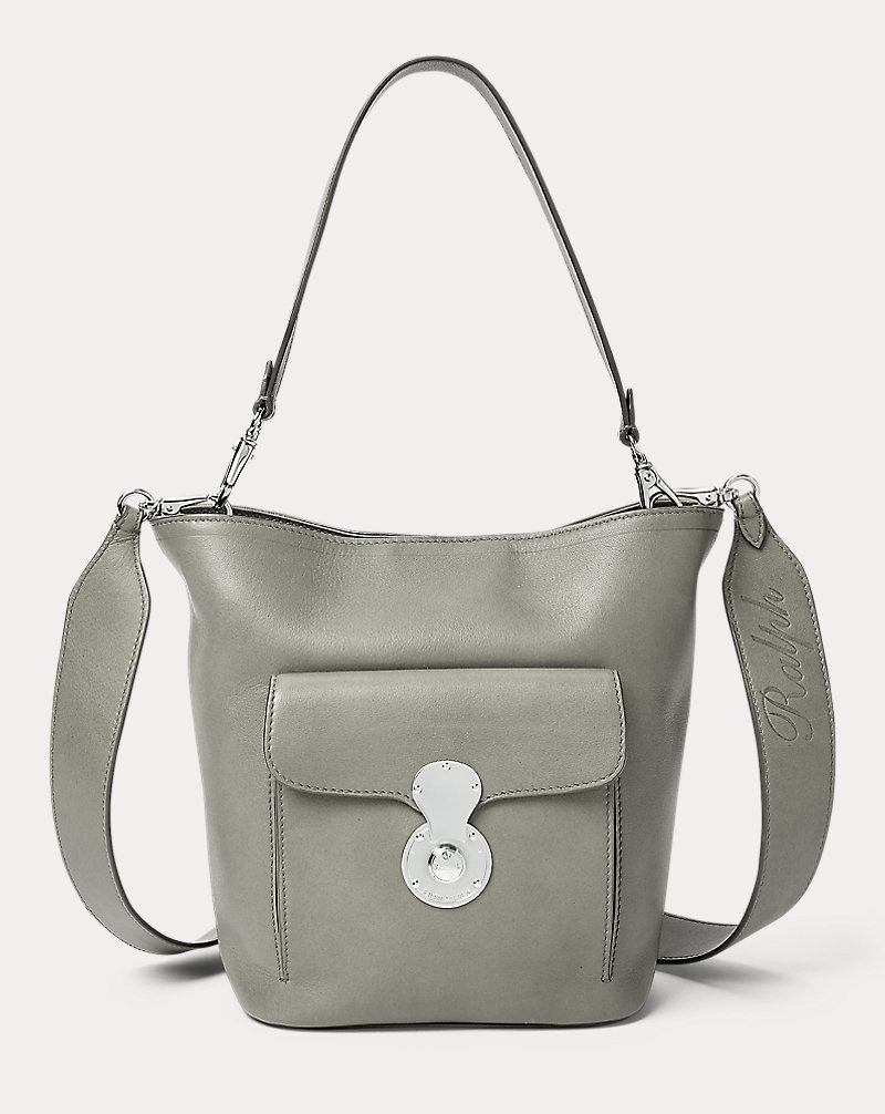 Calfskin Mini RL Bucket Bag Ralph Lauren Collection 1