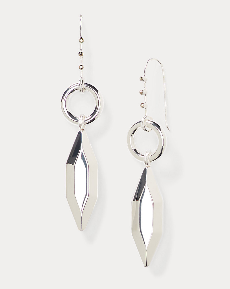 Silver-Plated Drop Earring Ralph Lauren Collection 1