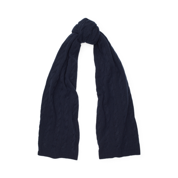 Cable Cashmere Scarf