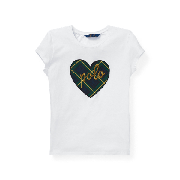 Polo Heart Graphic T-Shirt GIRLS 7-14 YEARS 1