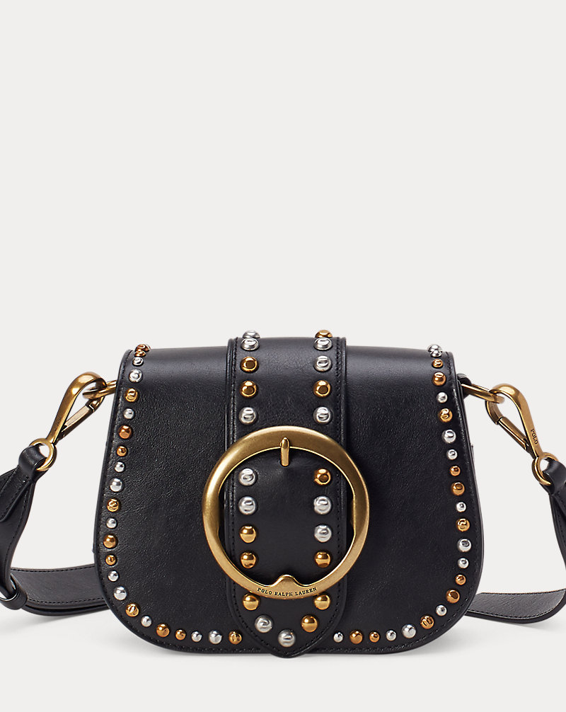Studded Leather Lennox Tote Polo Ralph Lauren 1