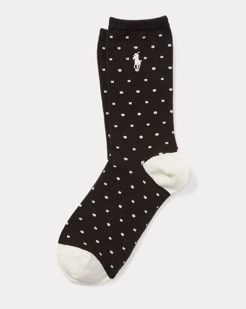 Dot Wool-Blend Trouser Socks Polo Ralph Lauren 1