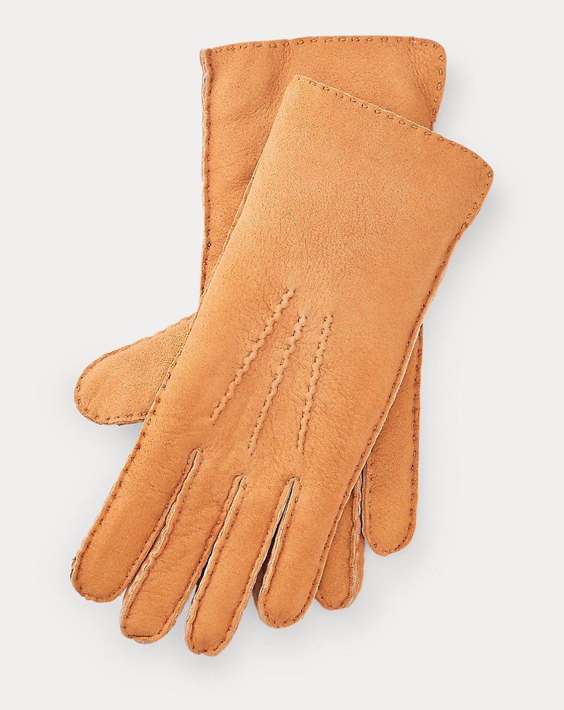 Shearling Gloves Polo Ralph Lauren 1