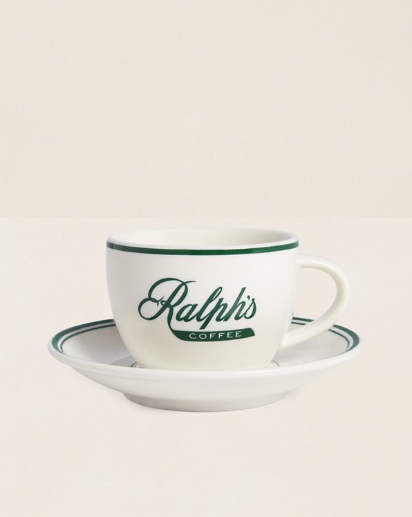 Ralph's Coffee Espresso Cup and Saucer