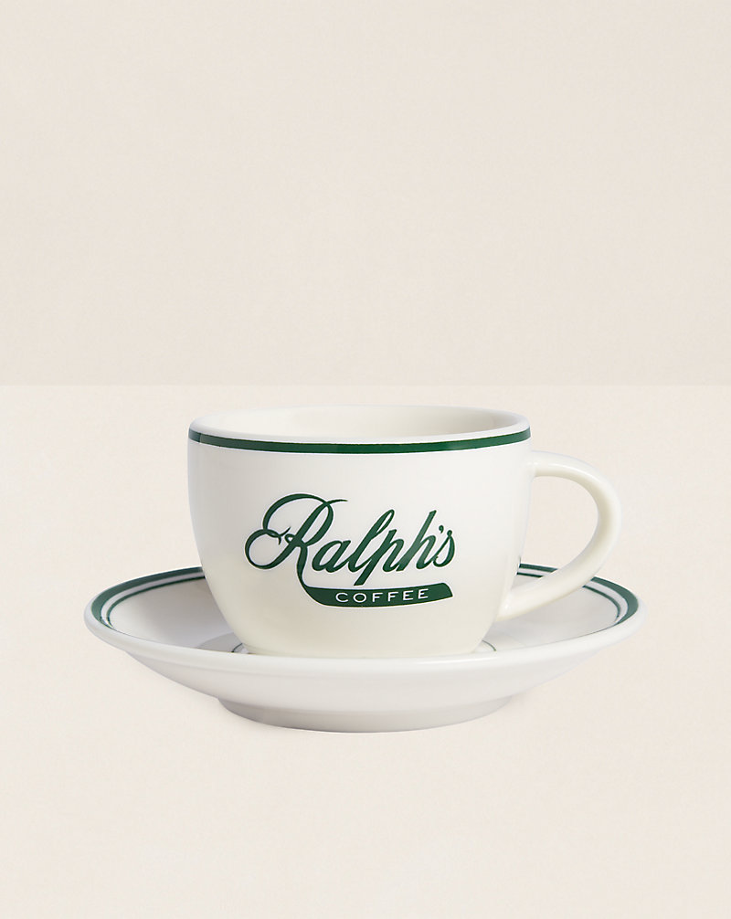 Ralph&#39;s Coffee Espresso Cup and Saucer Ralph Lauren Home 1