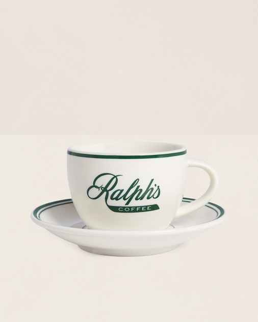 Ralph's Coffee Espresso Cup & Saucer