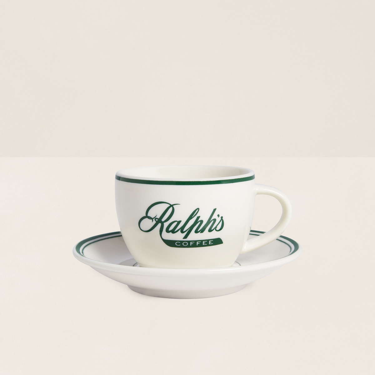 cute vintage mauve espresso cups and handmade tea cups / saucers