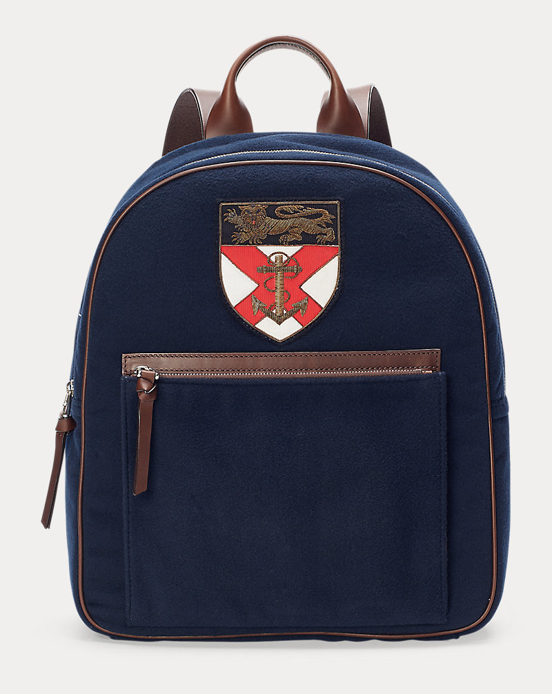 Crest Flannel Backpack Ralph Lauren 1