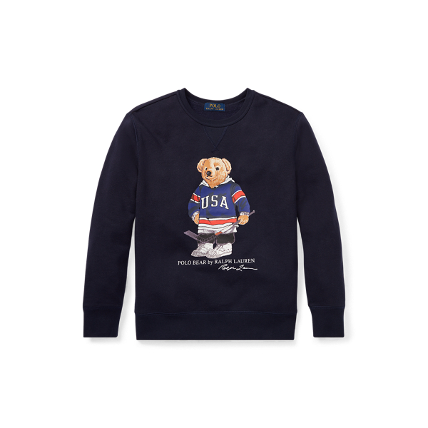 Hockey Bear Fleece Sweatshirt BOYS 6-14 YEARS 1