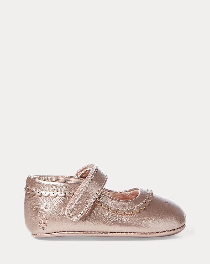Faux-Leather Mary Jane Trainer Baby Girl 1