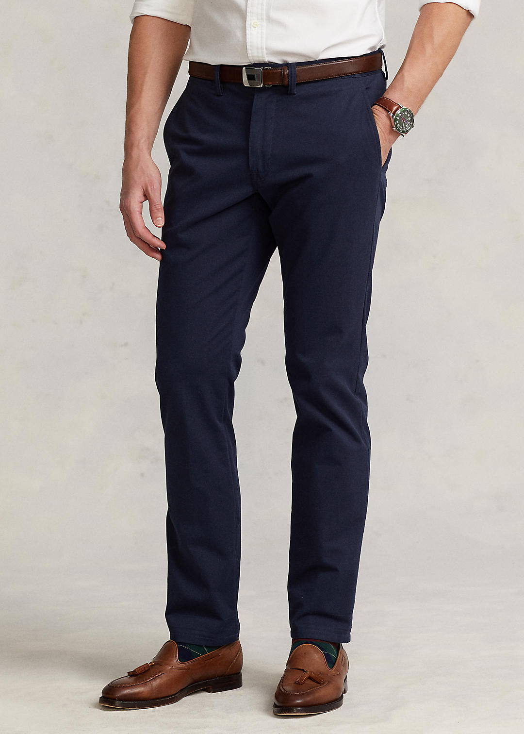 Polo Ralph Lauren Stretch Straight Fit Washed Chino Trouser 3