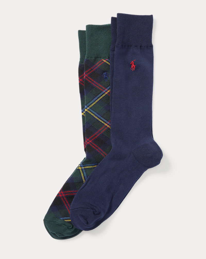 Tartan Trouser Sock 2-Pack Polo Ralph Lauren 1