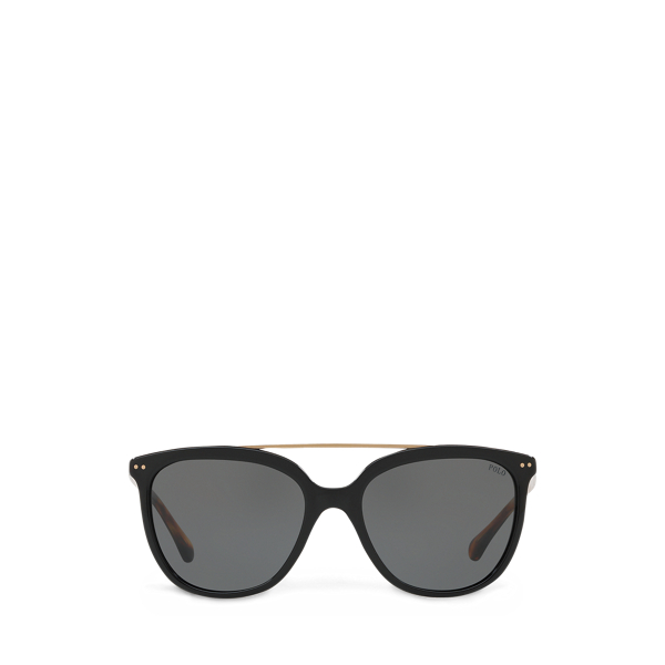 Metal-Frame Square Sunglasses Polo Ralph Lauren 1