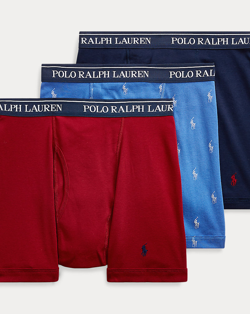 Cotton Boxer Brief 3-Pack Polo Ralph Lauren 1