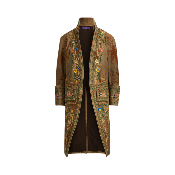 Austine Embroidered Coat Ralph Lauren Collection 1