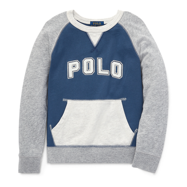 Cotton Spa Terry Sweatshirt for Boys Ralph Lauren UK