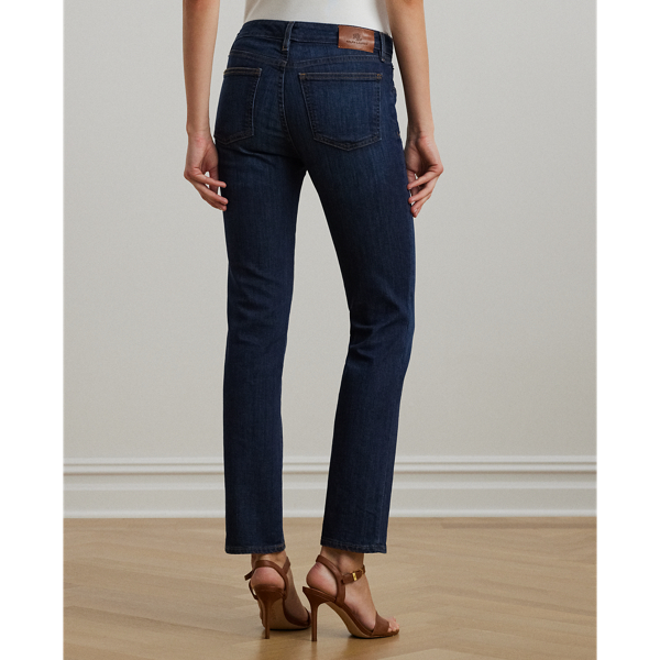 Lauren Mid-Rise Straight Jean 5