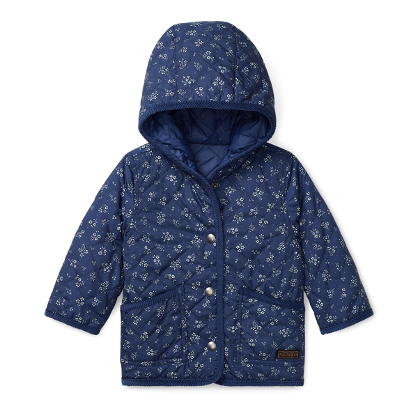 Reversible Quilted Jacket Baby Girl 1
