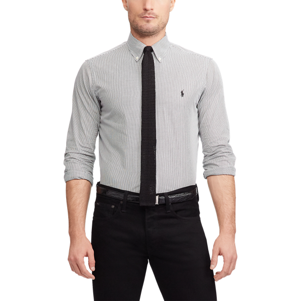 Polo Ralph Lauren Slim Fit Striped Poplin Shirt 4