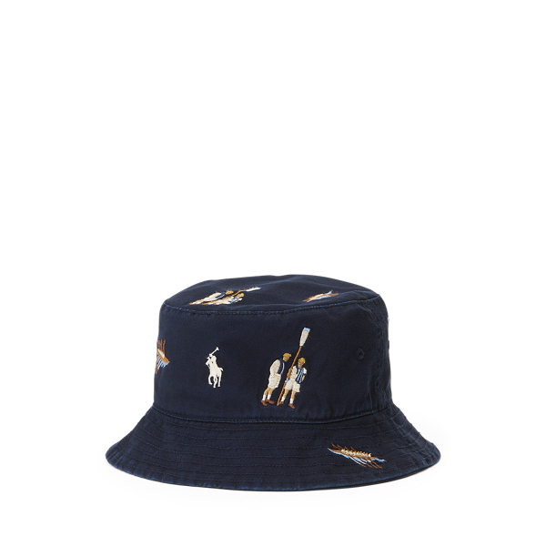 Reversible Chino Bucket Hat Polo Ralph Lauren 1