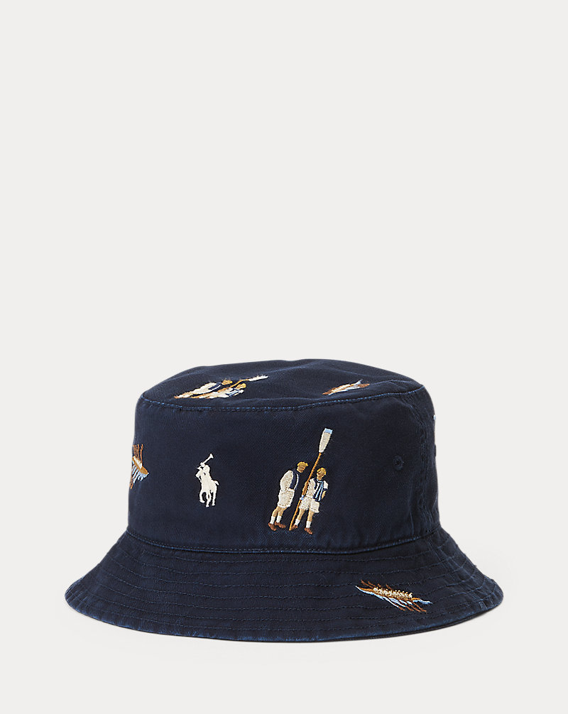 Reversible Chino Bucket Hat Polo Ralph Lauren 1
