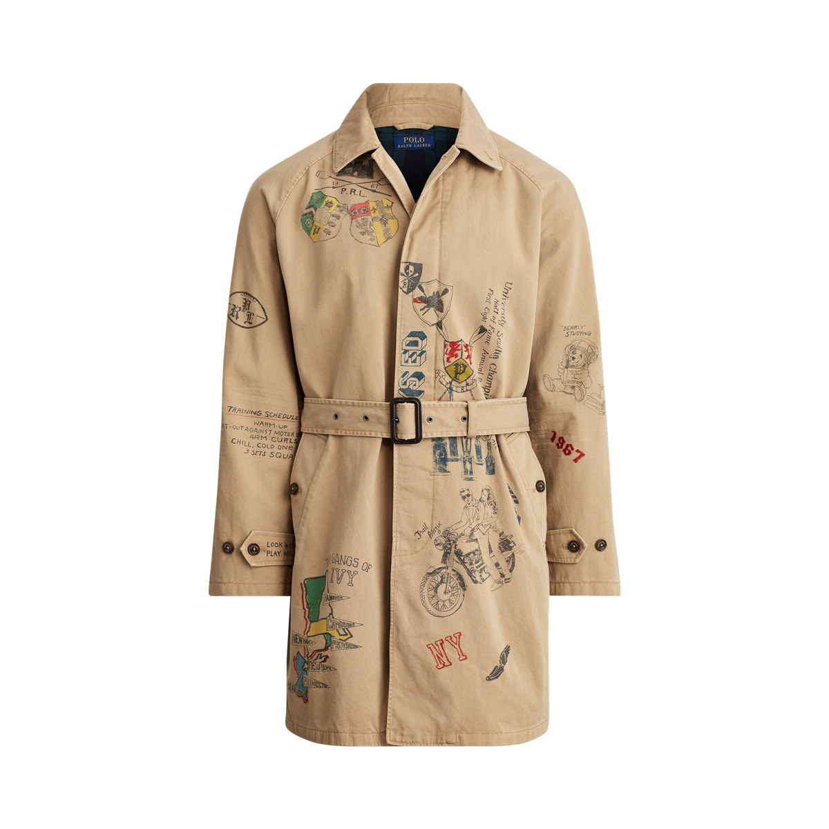 Polo sales balmacaan coat