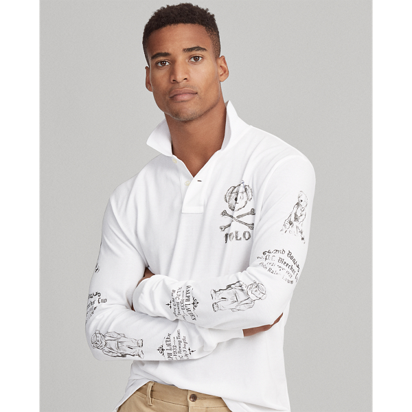 Custom Slim Long-Sleeve Polo Polo Ralph Lauren 1