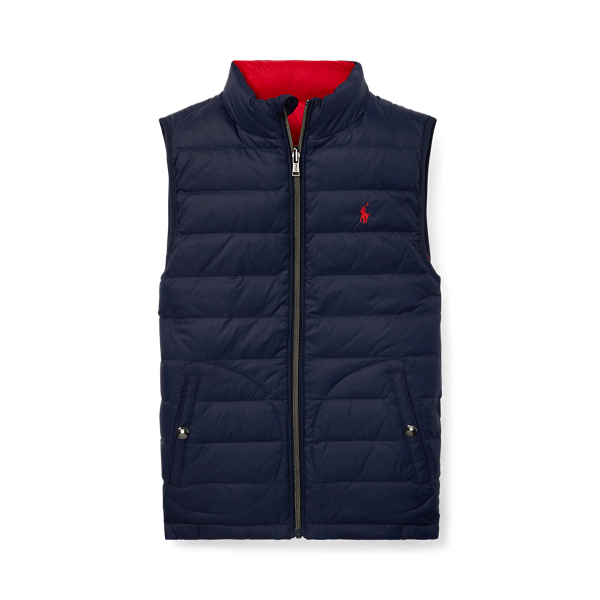 Reversible Quilted Down Vest BOYS 6-14 YEARS 1