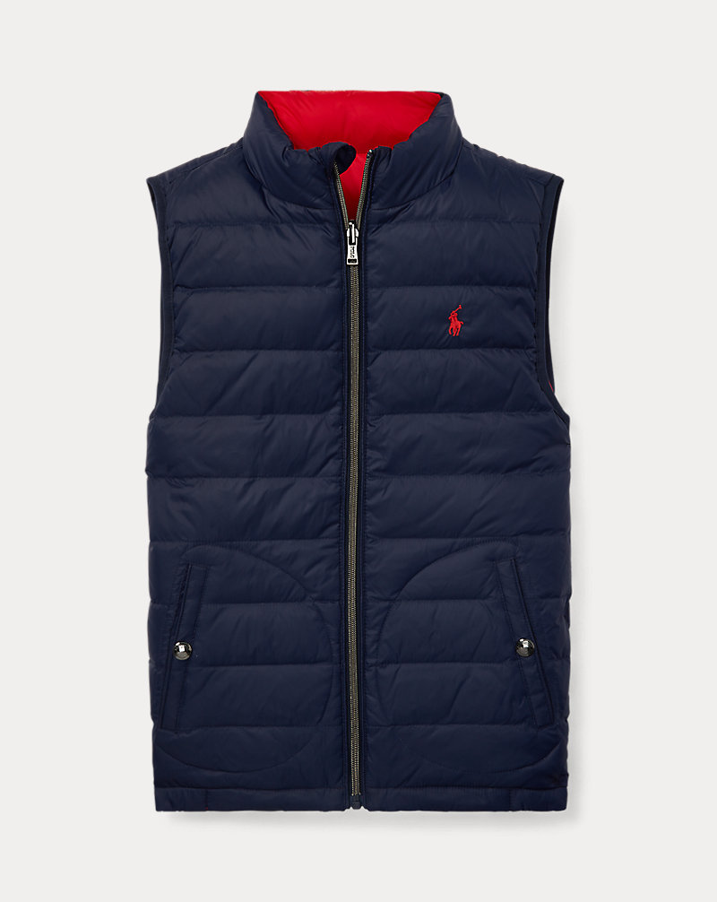 Reversible Quilted Down Vest BOYS 6-14 YEARS 1