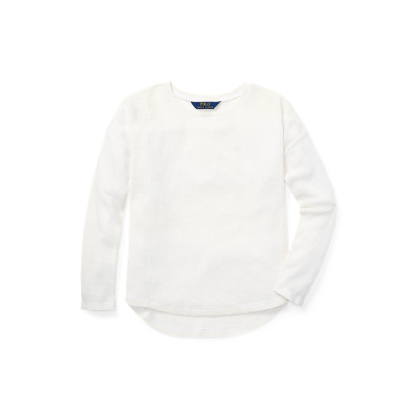 Waffle-Knit Top GIRLS 7-14 YEARS 1